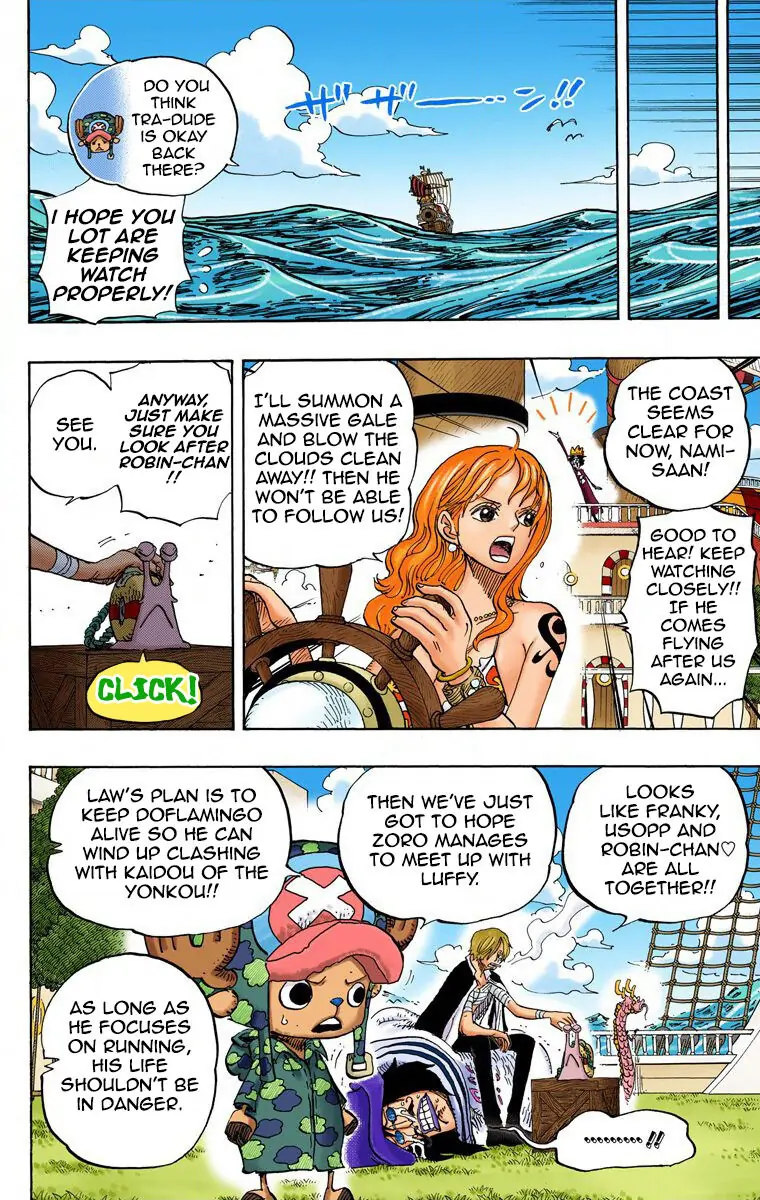 One Piece Digital Colored Chapter 725 image 04